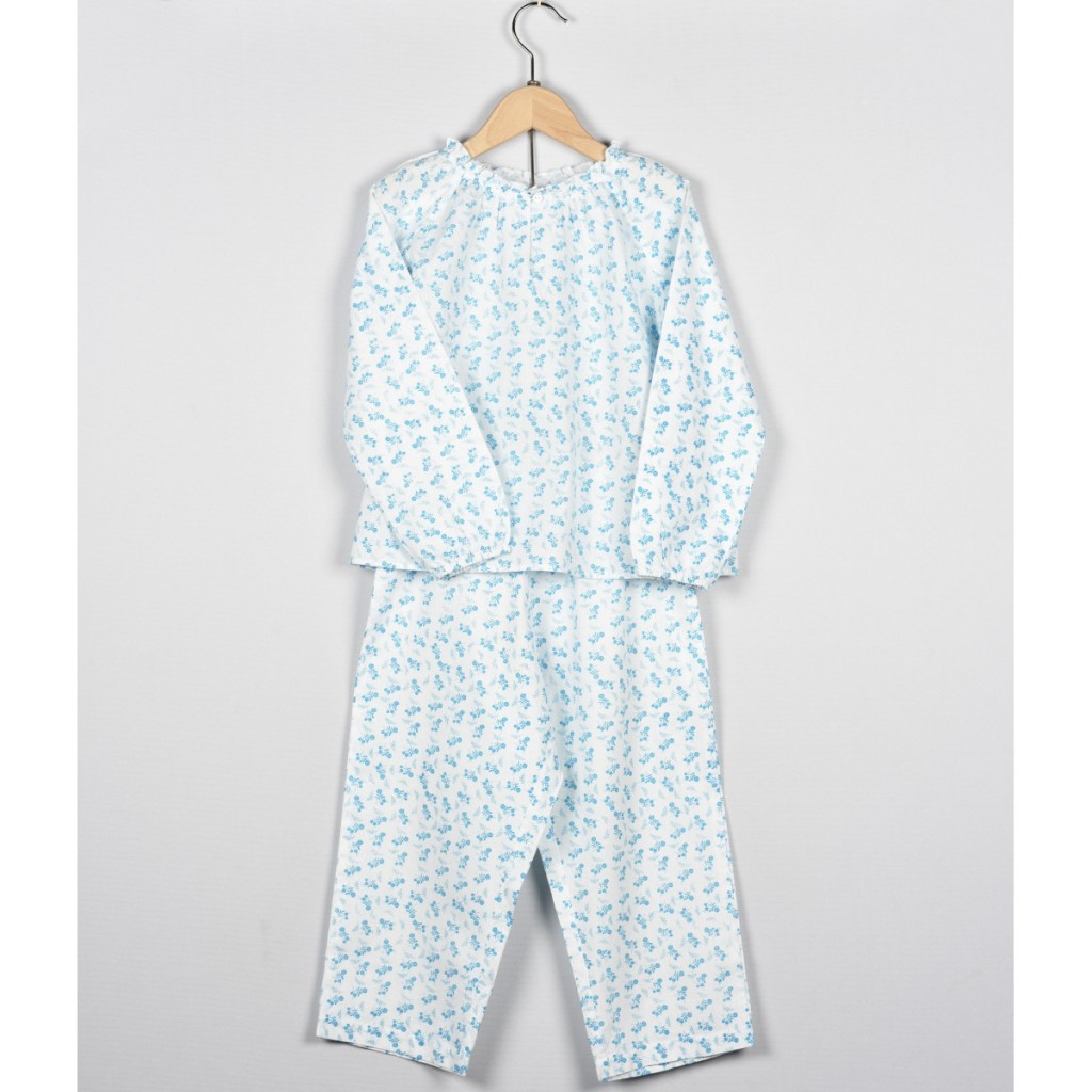 ensemble-pyjama-fille-bleu